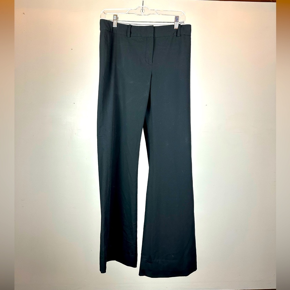 Classic Black Wide-Leg Trousers size 8